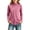 A328 Pink, variant on Tween Kids Turtleneck Long Sleeve Shirts for Boys Girls Basic Solid Thermal Underwear Tops Stretchy Fall Winter Base Layer Snug Fit Casual Warm Undershirts, Size 12-13