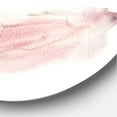 thumbnail image 3 of Designart 'Blue and Pink Clouds With Beige Spots II' Modern Circle Metal Wall Art 29x29 - Disc of 29, 3 of 5