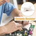 thumbnail image 5 of 2 Pcs Wire Wound Ceramic Cement Resistor 8 Ohm 20W 5%, 5 of 5