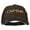 Brown, variant on Captain Embroidered Low Profile Mesh Cap - Black OSFM