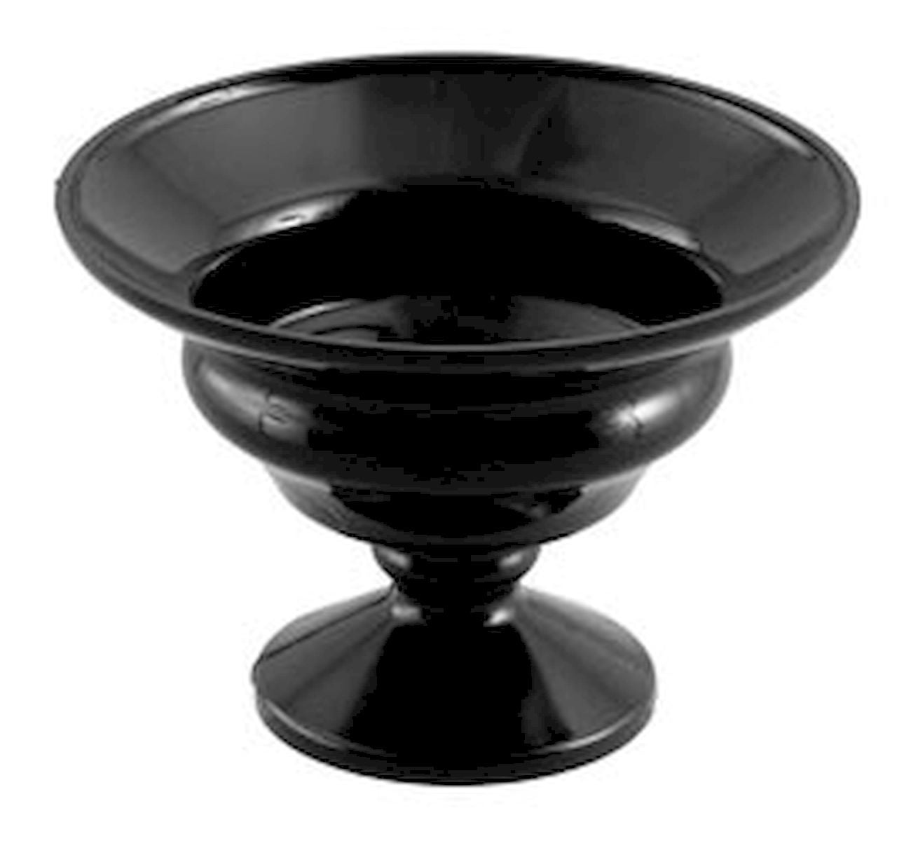 Black Pedestal Bowl