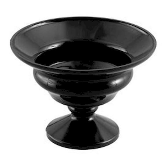 Black Pedestal Bowl
