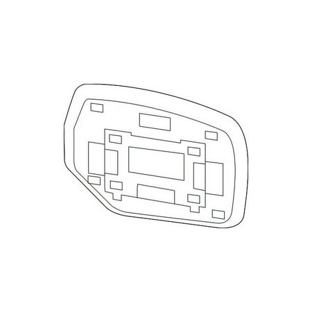 Mirror Glass Fits select: 2018-2019 SUBARU OUTBACK, 2019-2021 SUBARU ASCENT