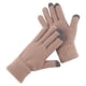 thumbnail image 1 of Sonducket 1 par de guantes de invierno para mujer, accesorio de ropa para cubrir los dedos que mantiene el calor, con un color simple para usar al aire guantes y mitones Caqui Sonducket AP008939-05B, 1 of 6