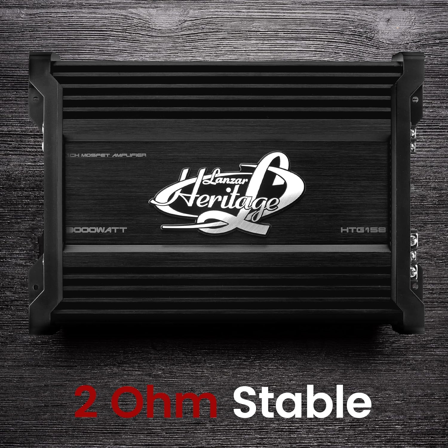 Mono-Block Mosfet Amplifier - 2 Ohm Stable, Heritage Series Car Audio Amplifier