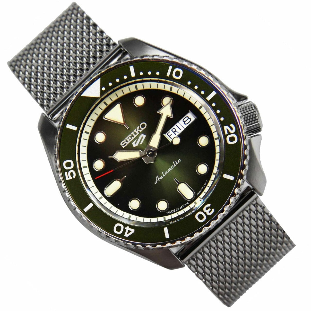 Seiko 5 Sports Automatic Green Dial Men s Watch SRPD75K1 Walmart