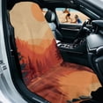 thumbnail image 2 of Bulopur Retro Front Car Seat Towel for Men Autumn Mountain Multifunction Sweat Carseat Protector with Storage Bag for Camping Soft Athletic Towel Fit SUV Sedan Truck, 2 of 8