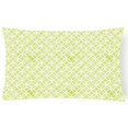 thumbnail image 1 of "Treasures BB7493PW1216 Gemoetric Circles on Green Watercolor Outdoor Canvas Pillow, Multicolor" Caroline's Treasures BB7493PW1216, 1 of 1