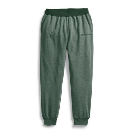 Champion Mens Heritage Heather YC Joggers, XL, Dark Green Siro/Dark ...