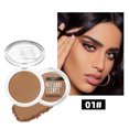 thumbnail image 1 of 3D Matte Wheat Contour Powder Palette, Natural Highlights, Waterproof Long-Lasting (01), 1 of 7