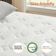 thumbnail image 6 of Hbaid 10" Twin Mattress Medium Cooling Gel Memory Foam Hybrid Mattress, Twin, 6 of 6