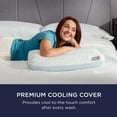 thumbnail image 3 of Tempur-Pedic Memory Foam Cooling Firm, Queen Bed Pillow, Breathable, Adult, 3 of 11