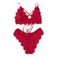 thumbnail image 2 of Gibobby Conjuntos de bragas de encaje Lenceria Sexy para Mujer Transparente Ropa Interior Lenceria Vestidos de Mujer Sexis Bralette y Tanga Conjunto Interior Mujer(RD2, XXG), 2 of 4