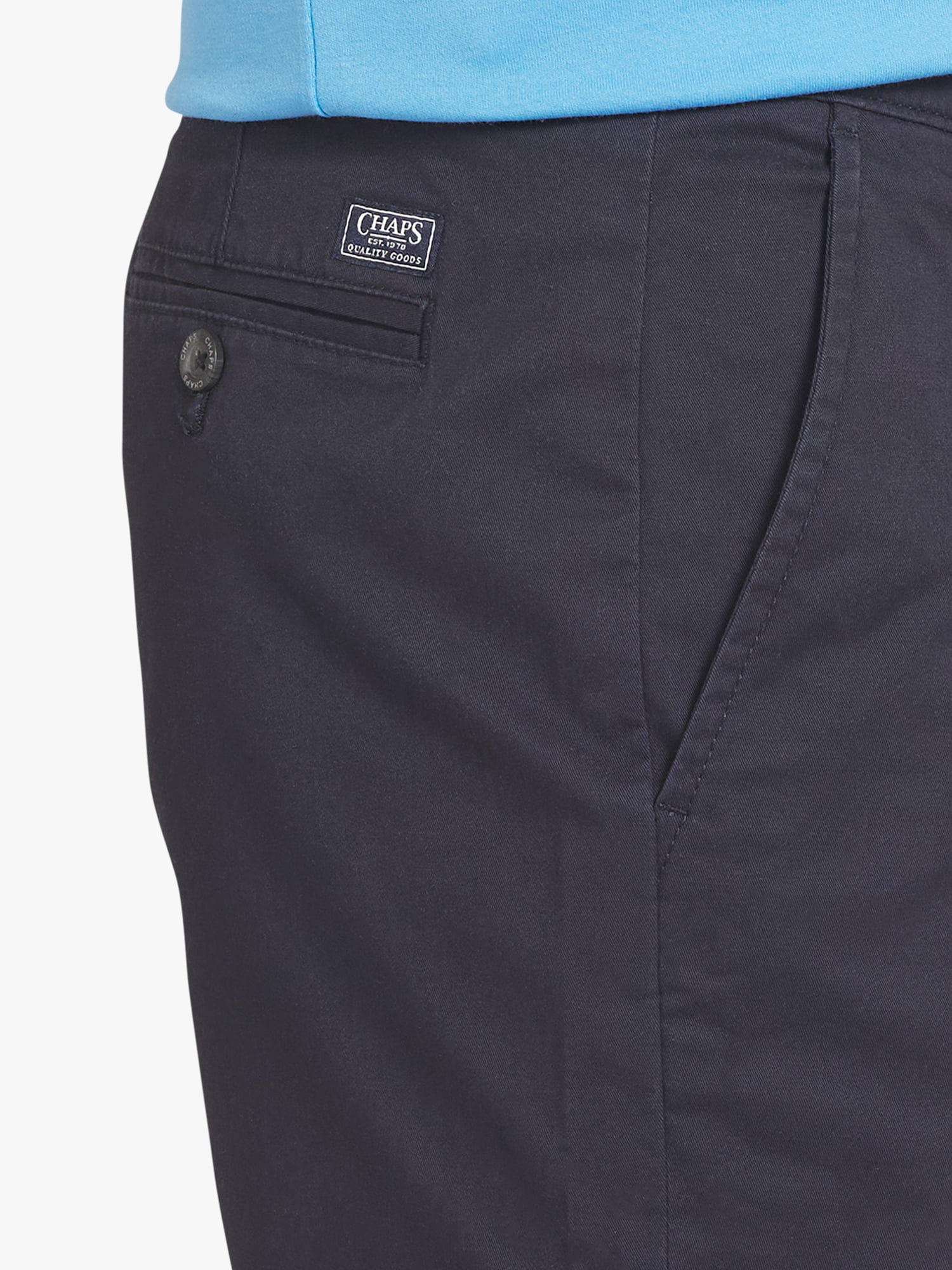 Chaps Men's & Big Men's Flat Front Shorts, Sizes 30-42, 5" Inseam