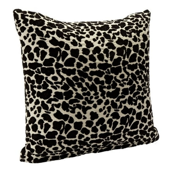 SIScovers Black Animal Print Accent Pillow - Walmart.com
