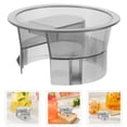 thumbnail image 3 of tapas para jarra de agua fría, tapas para jarra de jugo, té y agua, tapa de vidrio transparente, ajuste universal para varios recipientes., 3 of 7
