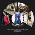 thumbnail image 7 of Easygdp Neon Free Play Design Women's Workout Tank Top, Running Top, Hiking Shirt, Quick-Dry for Running, Yoga, Hiking-, 7 of 7