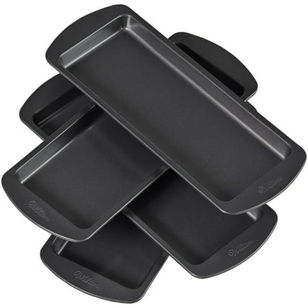 Wilton Easy Layers! 10 x 4-Inch Loaf Cake Pan Set,