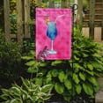 thumbnail image 2 of Carolines Treasures BB8234GF Summer Cocktail Pink Polkadot Flag Garden Size  Small multicolor, 2 of 3