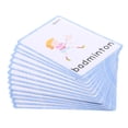 thumbnail image 2 of GUOOL Sports Flash Cards Set - Educational Picture & Letter Cognition Card Pack, 2 of 8