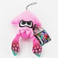 thumbnail image 1 of Splatoon muñeco de peluche calamar pulpo calamar azul naranja rosa púrpura colgante llavero, 1 of 1