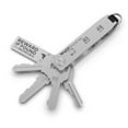 thumbnail image 3 of Keyport Pivot 2.0 Key Organizer Keychain (Silver Aluminum) - Keys + Pocket Tools + Lost & Found All-in-One, 3 of 10