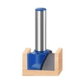 thumbnail image 5 of Unique Bargains 20mm Dia 8mm Shank Bottom Cleaning Router Bit 2 Flutes Carbide Tipped Cutter Uncoated for Woodworking, 5 of 5