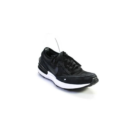 

Pre-owned|Nike Womens Black Mesh & Suede Trim Lace Up Athletic Sneaker Shoes Size 5.5Y