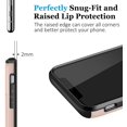 thumbnail image 6 of for iPhone 11 Case with Card Holder, Dual Layer iPhone 11 Phone Case Heavy Duty iPhone 11 Wallet Case Shockproof Anti Scratch Soft Rubber Bumper Case for iPhone 11 6.1 inch (Light Pink), 6 of 7