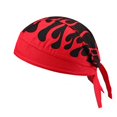 thumbnail image 3 of Lightweight Breathable Printed Cotton Head Wrap Sweat Absorbent Adjustable Tie Bandana Soft Fabric Sports Hair Cover for Cycling Hiking Gardening Workout Outdoor Daily Use Head Accessory, 3 of 6