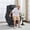 Black-Medium, variant on MCombo Electric Power Lift Recliner Chair with Vibration and Heat for Elderly, Faux Leather, Dark Brown