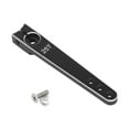 thumbnail image 3 of HILABEE 25T Servo Arm Extended Metal Servo Arm Spare Parts Upgrade Sturdy Remote Control Black 2 inch, 3 of 9