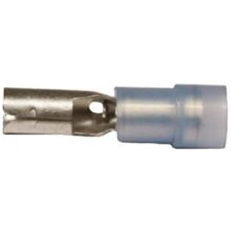 Receptacle Disconnect - Nylon Insulated Double Crimp Receptacle Disconnects - 16-14 Wire,.193 Receptacle, Pack Of 100