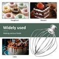 thumbnail image 3 of K45WW Stainless Steel Wire Whip for KitchenAid,Attachment for Kitchen aid 4.5 and 5-Quart Tilt-Head Stand Mixer, 3 of 6