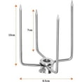 thumbnail image 2 of Fourchettes Bbq en Acier Inoxydable Accessoires Bbq Gril au Charbon pour Rôtissoire Viande, 2 of 4