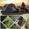 thumbnail image 4 of 2 Pcs Pop-up Camping Tent, 1 Person Outdoor Camping Tent, Windproof, Easy Setup Portable with Carry Bag for Hiking Backpacking, 4 of 6