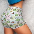 thumbnail image 4 of Fotbe Frog Wear Chef Hat Shorts Sin Costuras – Shorts Deportivos de Cintura Alta para Mujer, Elásticos para Gimnasio, Yoga, Running o Ciclismo-Large, 4 of 8