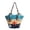 Blue, variant on AJGRHE Crochet Beach Bag for Women - Woven Boho Purse Knitted Shoulder Bag for Summer Vacation Beachy Travel Pool Blue