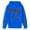 Blue, variant on KKBOTIVE Bow Leopard Print Hoodies for Girls Casual Long Sleeve Sweatshirt for Kids Fall Winter Fashion Clothes ( White Size: 9-10 years )