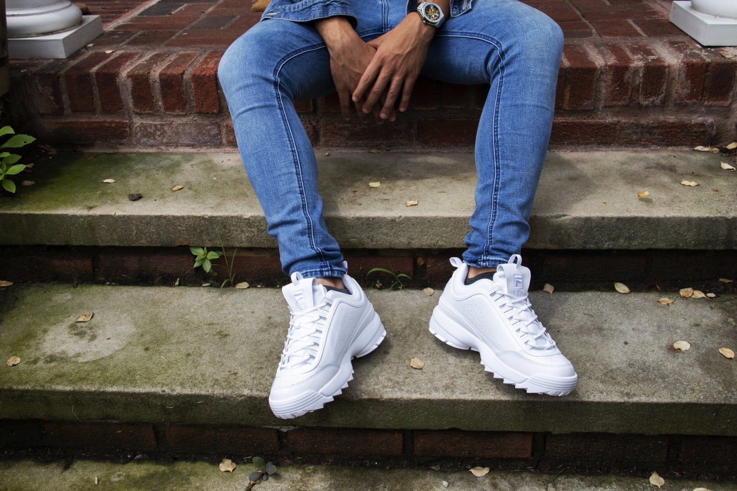 fila disruptor outfit men