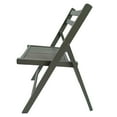 thumbnail image 4 of 4 Folding Chair - Gray Solid Wood, For Various Spaces Comfortable And Functional, Indoor & Outdoor Use, 220 Lbs Max Weight Load, 4 of 5