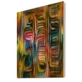 thumbnail image 2 of Designart 'Colour Spiral Fusion II' Modern Print on Natural Pine Wood, 2 of 5