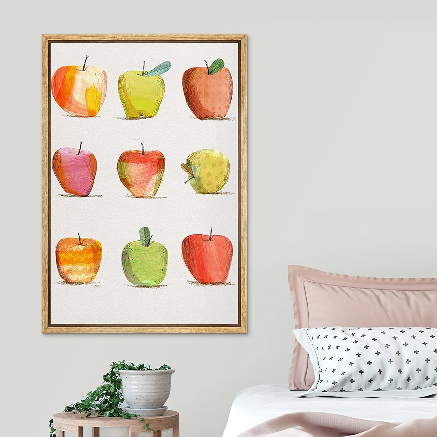 muku　Apple Poster Apple Vintage Poster - Five Color iMacs i Yum 24x28 from