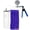 Silver & Blue + Gauge, variant on LeLuv® Ultima Silver Penis Pump Kit with Blue Rubber Grip, Clear Hose Protected Gauge | 9" x 2.1" Thick-Walled Cylinder