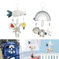 thumbnail image 1 of 2 Pieces Infant Boys Girls Nursery Crib Mobile Hanging Bed Bell Toys Salvador Móvil de cuna, 1 of 10