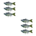 thumbnail image 2 of Greeniant 3 piezas de señuelos de pesca agua salada reutilizable cebo falso Swimbait Crankbait Type4 NO4 Greeniant CBP501944, 2 of 6