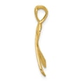 thumbnail image 2 of 14K Yellow Gold Charm Pendant 22 mm 10 Awareness, 2 of 3