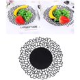 thumbnail image 4 of Cesta de fruta de alambre de Metal, encimera de cocina negra, frutero, soporte para verduras para pan, aperitivos, almacenamiento de artículos domésticos, 4 of 8