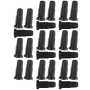 45Pcs Wheel Stopper Protector Stool Swivel Caster Sleeve Rolling Chair Part for Chair