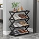 thumbnail image 5 of Zapatero Organizador para El Hogar, Moderno Zapatero de Metal con Almacenamiento Multicapa, Capacidad para Hasta 8 Pares de Zapatos., 5 of 6